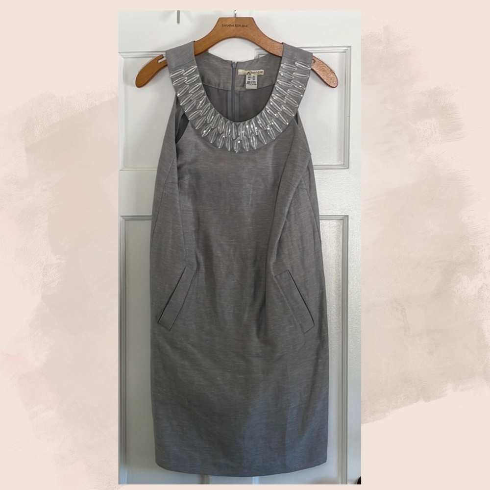 Kenzie Mini Dress, Beaded Shift